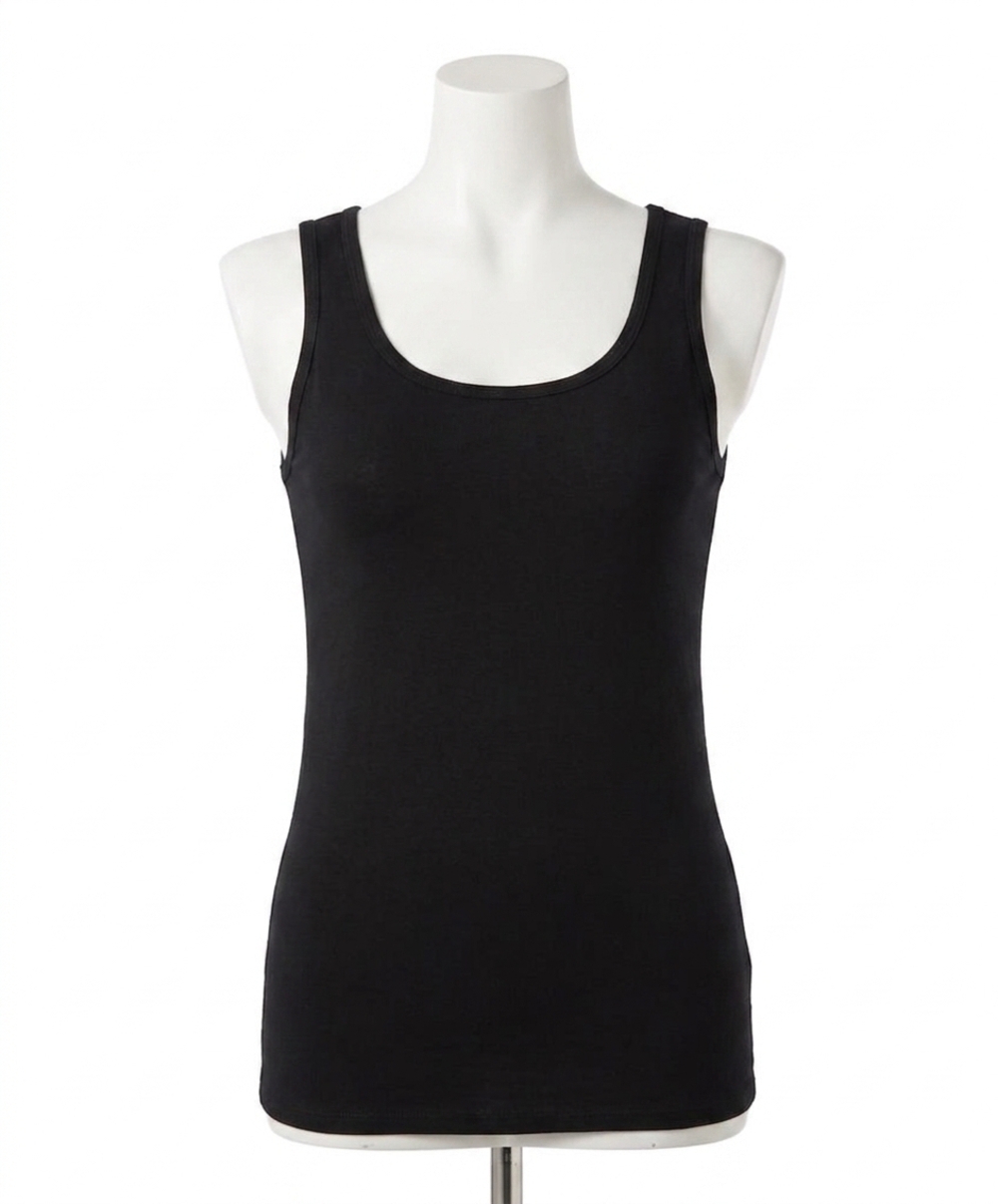 NEW FRENCH KYSS tank top in black